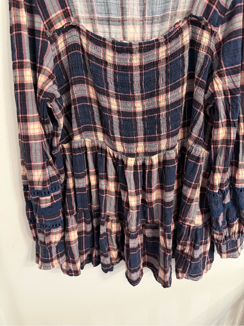 Torrid Plaid Blouse - Picture 4 of 9